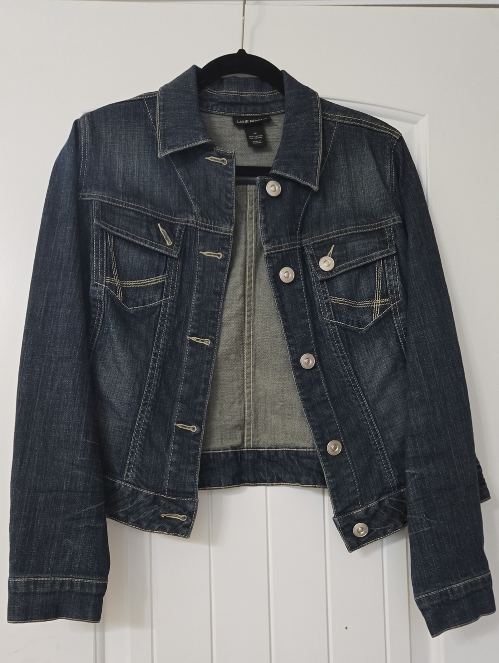 Lane Bryant Indigo Denim Trucker Jacket